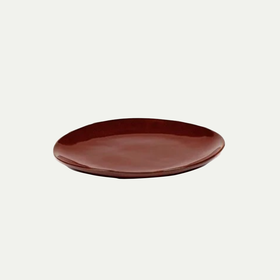 PLATE M VENETIAN RED | LA MERE