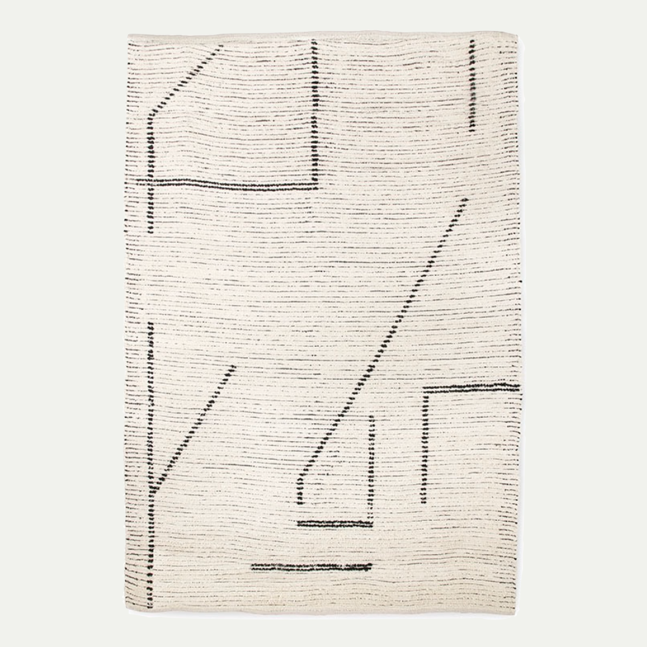 HAND WOVEN COTTON RUG