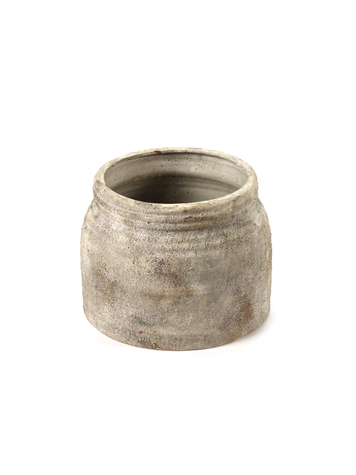 FLOWER POT  BEIGE