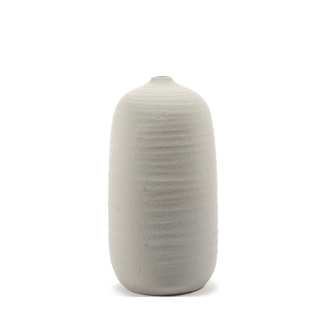 VASE BEIGE RUSTIC- L