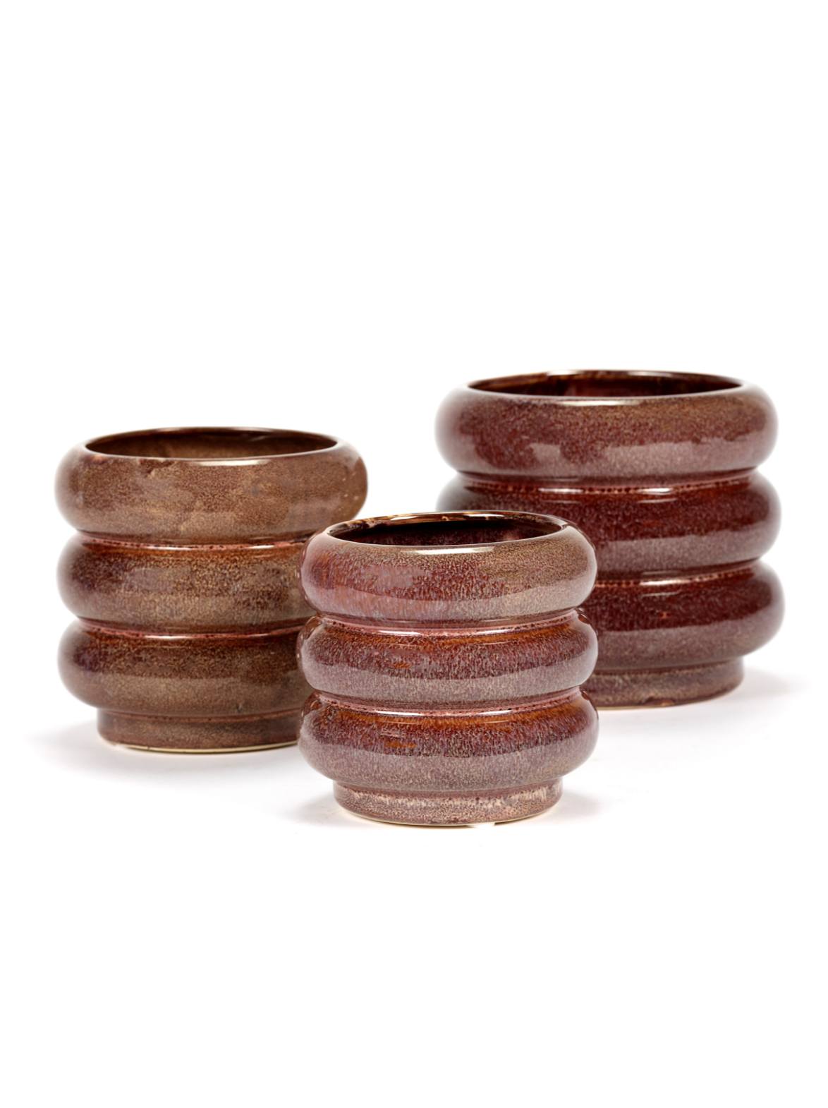 FLOWER POT AUBERGINE SIXTIES