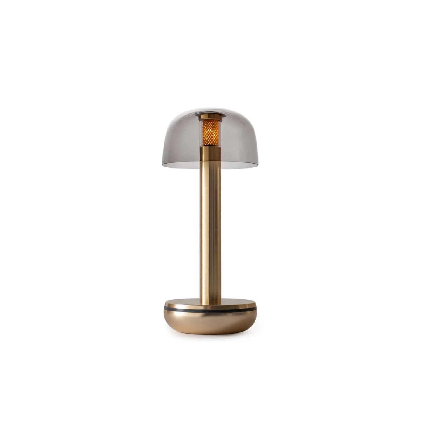 TWO TABLE LIGHT GOLD PC SMOKED