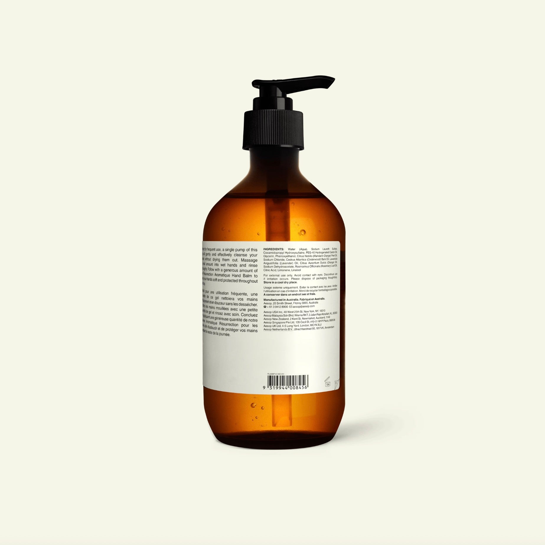 HAND WASH - RESURRECTION AROMATIQUE