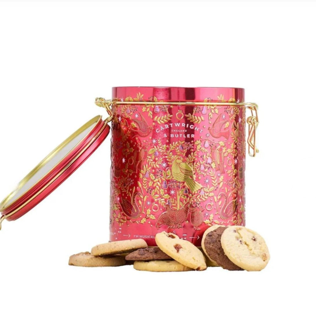 12 DAYS OF CHRISTMAS: MUSICAL BISCUIT BARREL SELECTION TIN