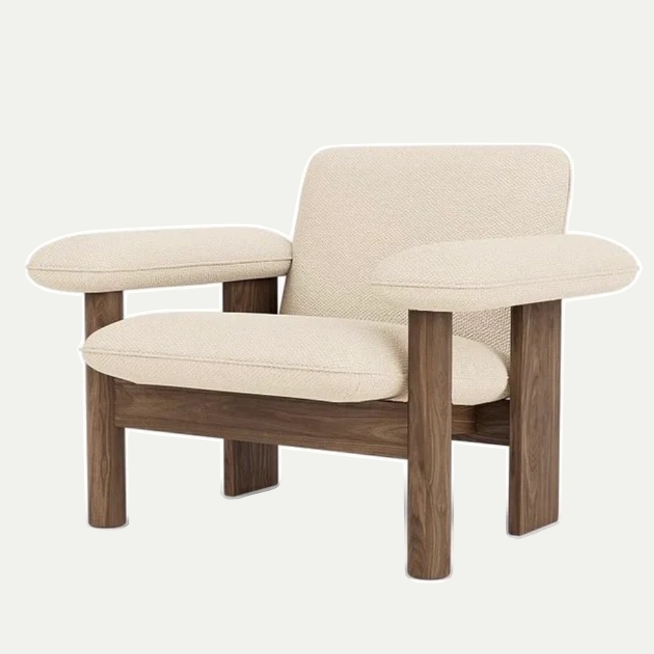 BRASILIA LOUNGE CHAIR, LOW BACK, TEXTILE | On Order