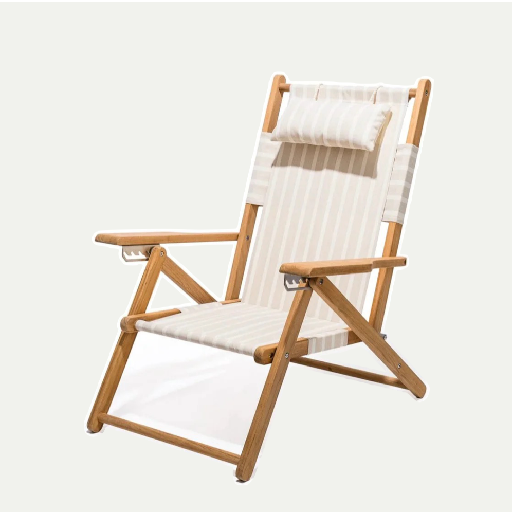 THE TOMMY CHAIR - MONACO NATURAL STRIPE | On Order