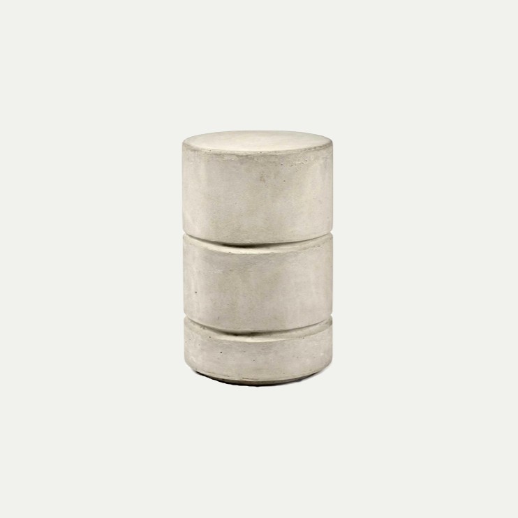 ROUND CONCRETE STOOL MARIE