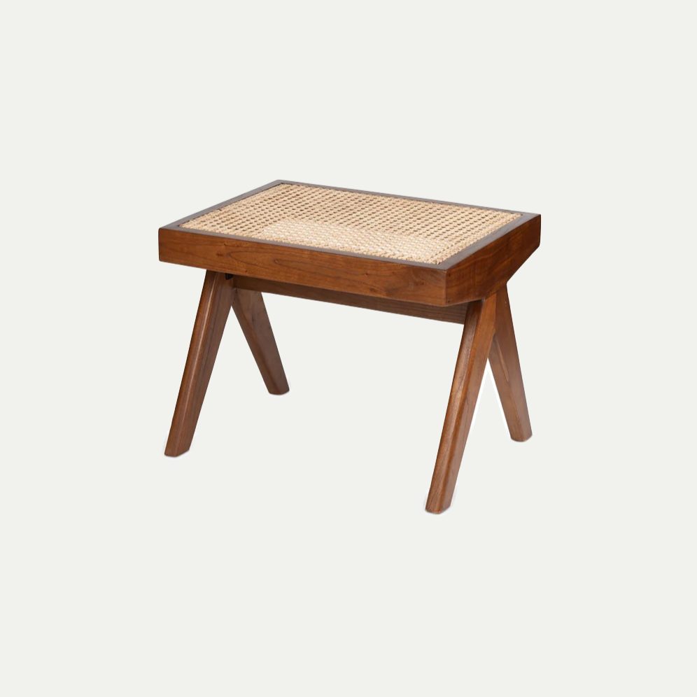 FOOTSTOOL EASY LOUNGE | DARK BROWN