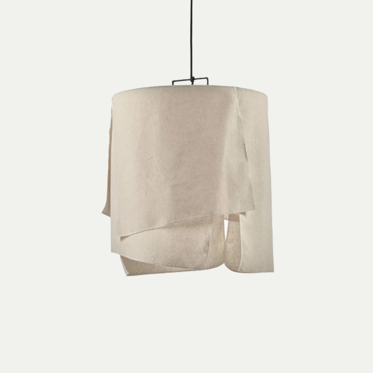 PENDANT LAMP S BLACK - BEIGE NOMAD | On Order