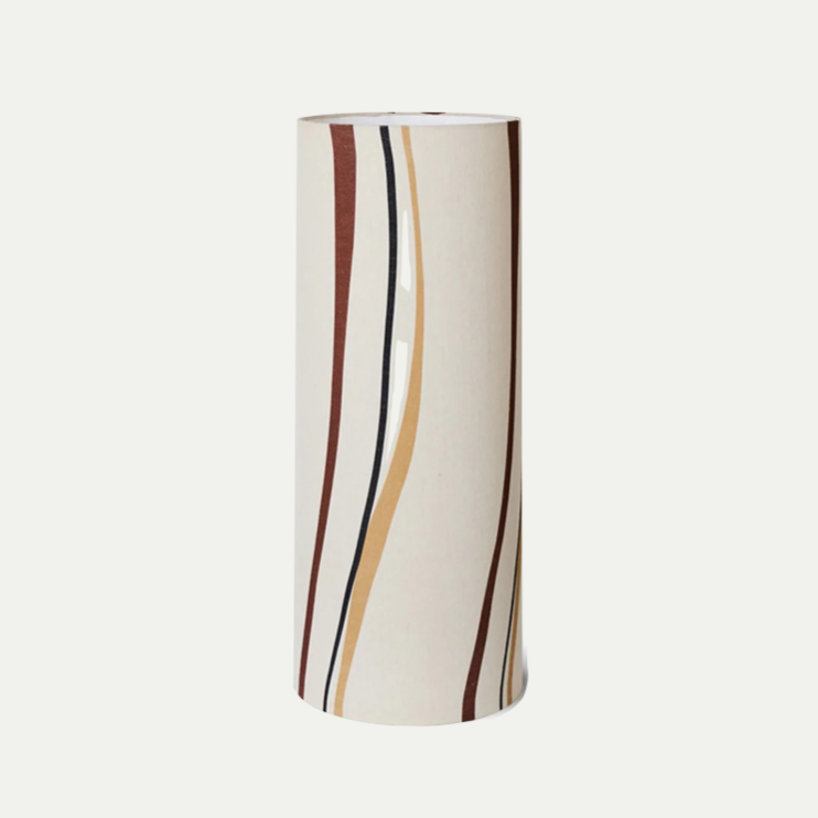CYLINDER LAMP SHADE SWIRL | Ø33CM