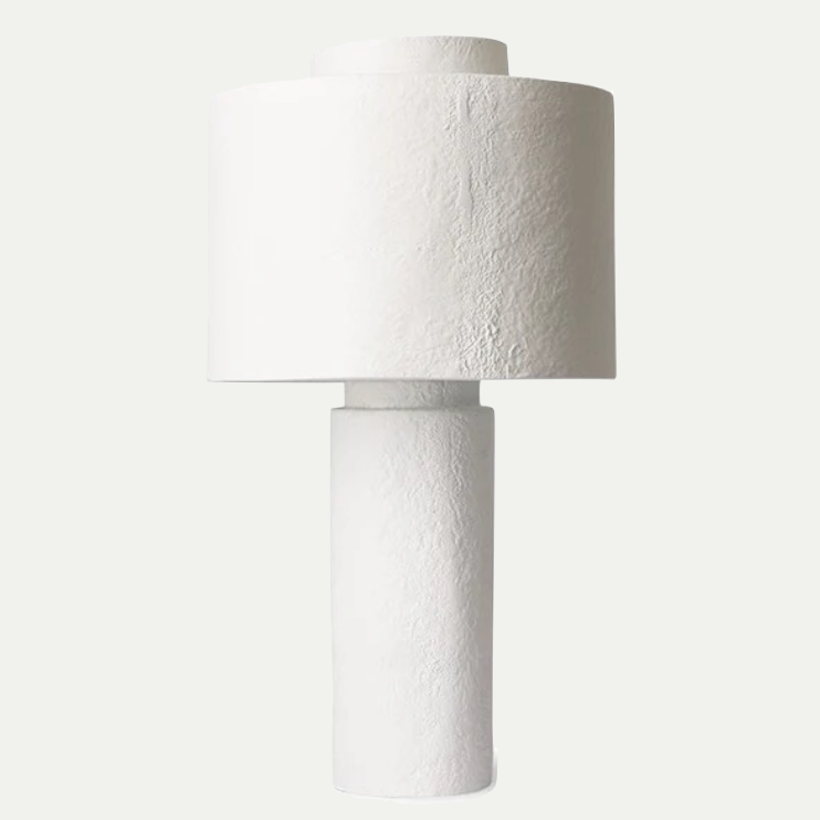 GESSO TABLE LAMP MATT WHITE