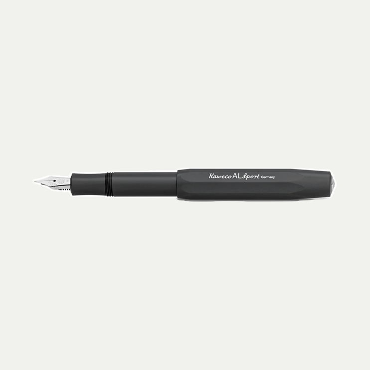 AL SPORT FOUNTAIN PEN (MEDIUM) | BLACK