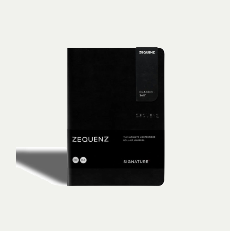 ZEQUENZ SIGNATURE LITE -BLACK/RULED 100S