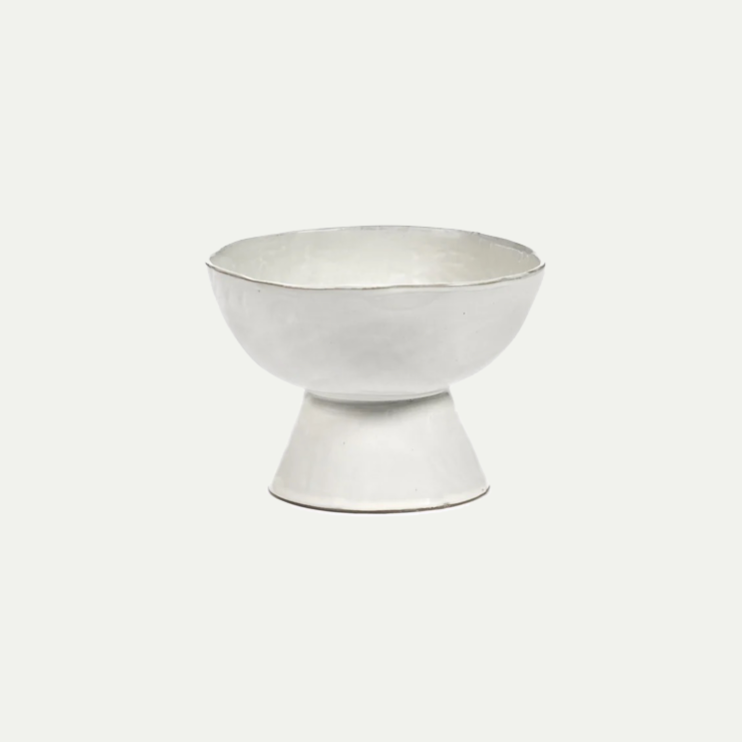 HIGH BOWL LARGE ON FOOT OFF WHITE LA MERE