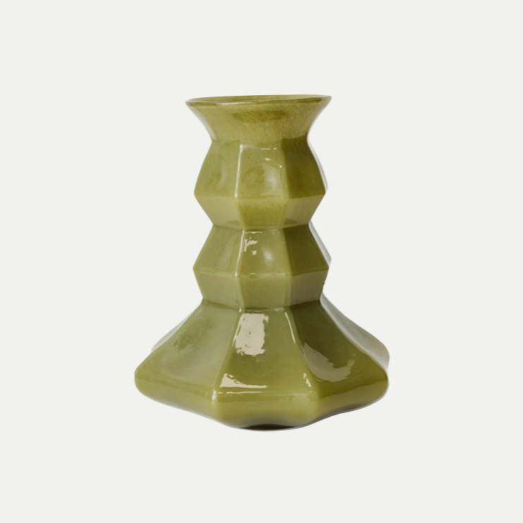 SILHOUETTE GLASS VASE