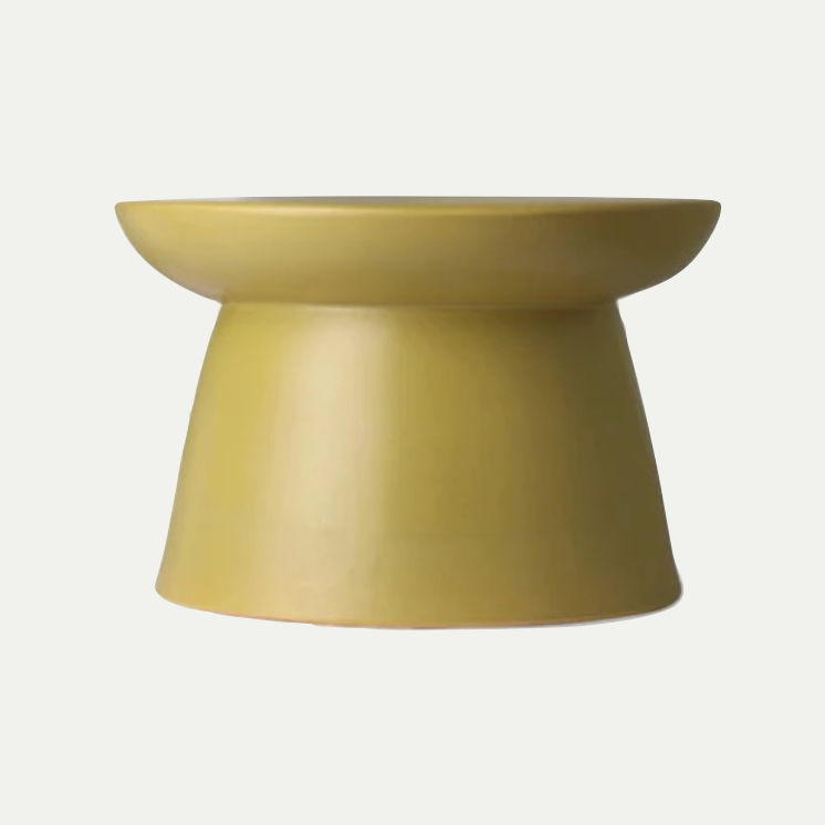 EARTHENWARE SIDE TABLE XL - GREEN