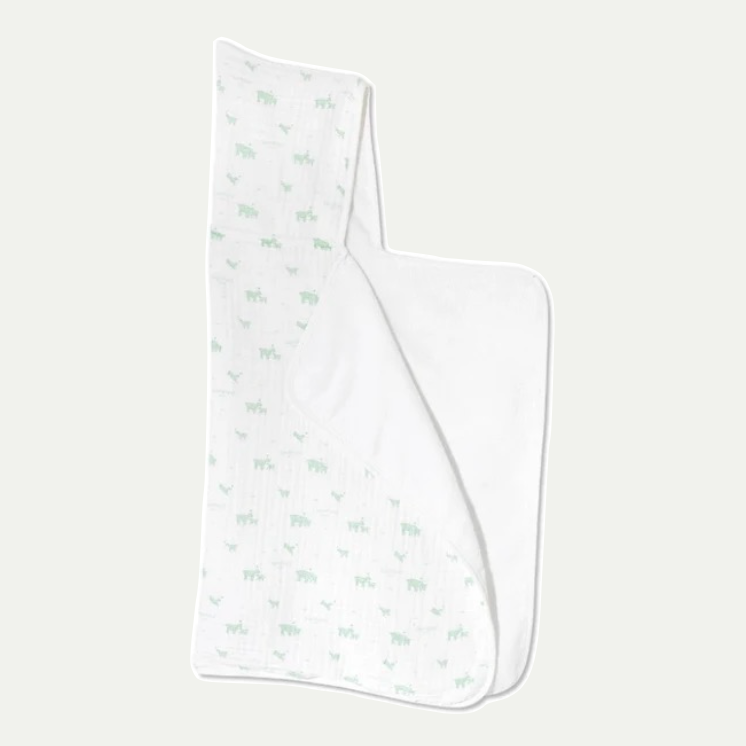 CLOVER BABY COTTON HOODED TOWEL