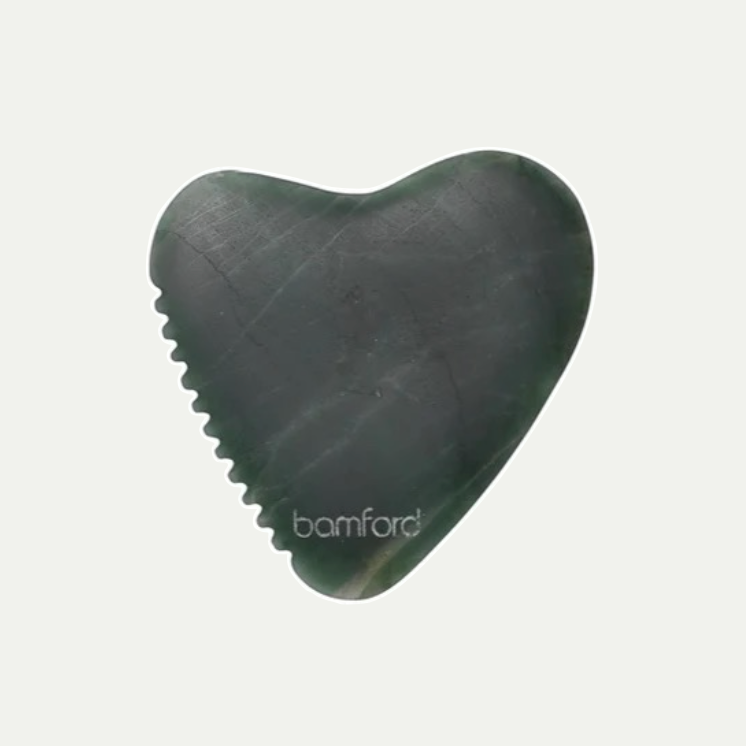 ISLA GUA SHA HEART, GREEN