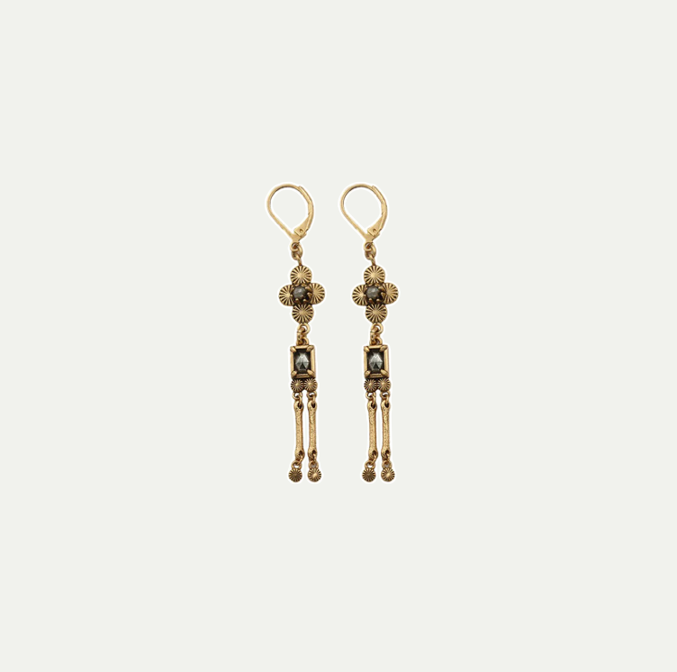 EARRINGS SIMONE LONG CLOVER
