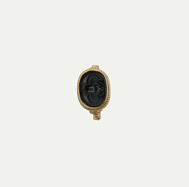 RING ZANA AMULET | ONYX