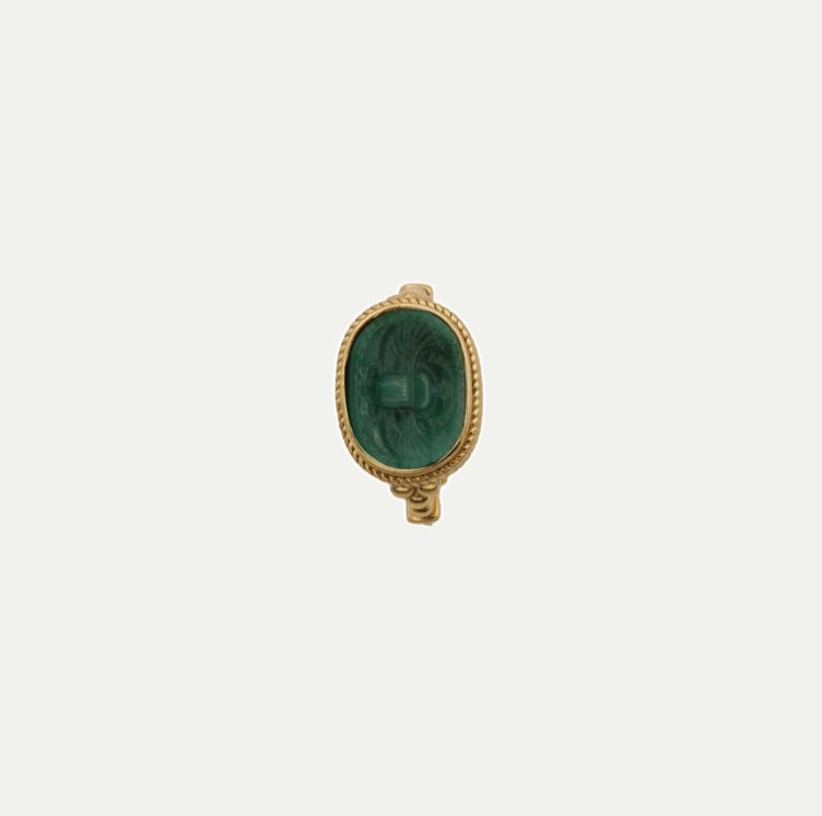 RING ZANA AMULET | AFRICAN JASPER