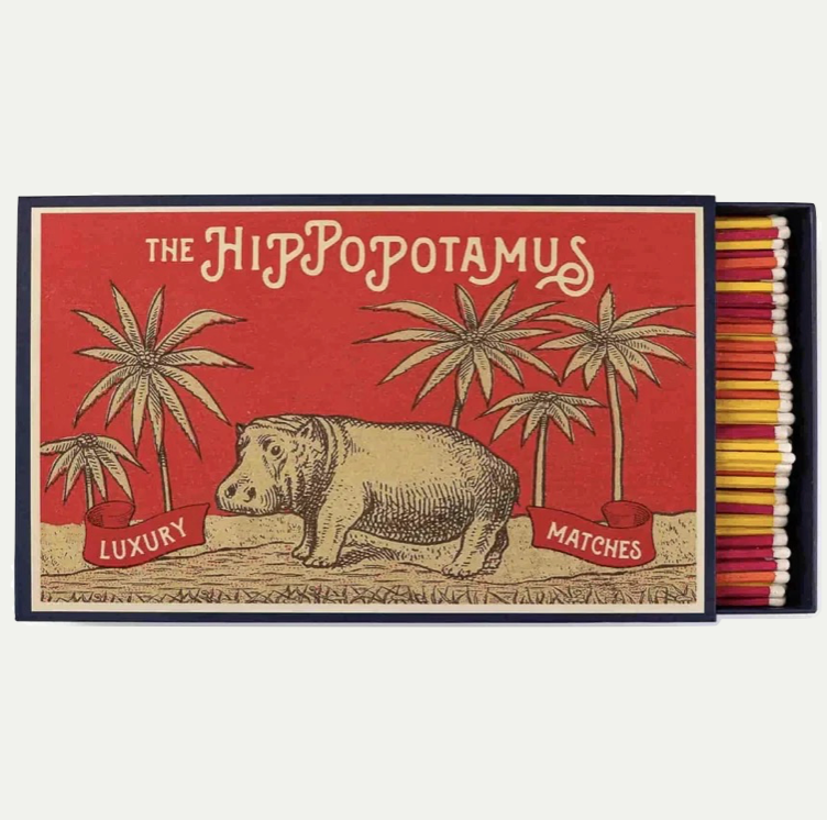 HIPPOPOTAMUS GIANT MATCHES
