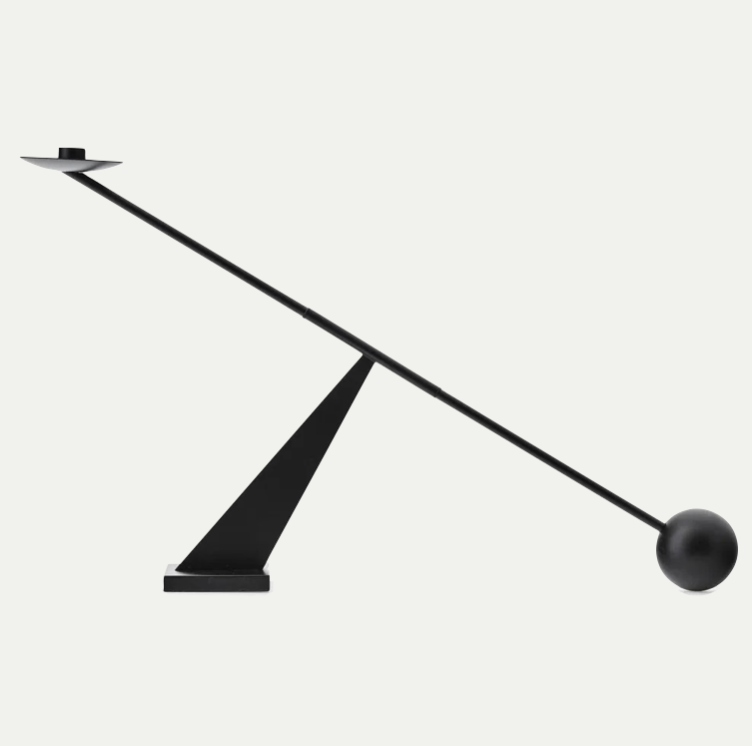 INTERCONNECT CANDLE HOLDER | BLACK