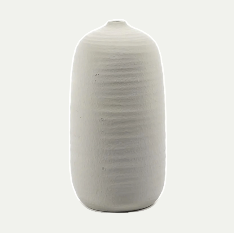 VASE BEIGE RUSTIC- L