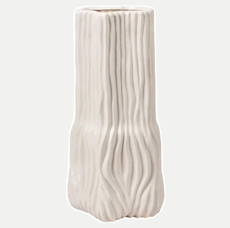 MAGNY VASE L BEIGE