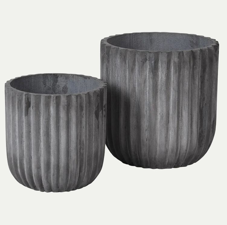 FIBER PLANTER CHARCOAL
