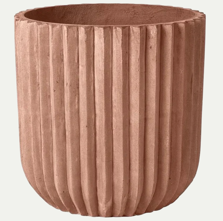 FIBER PLANTER TERRACOTTA L