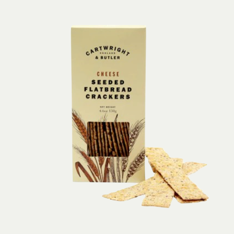 CHEESE SEEDED FLATBREAD CRACKERS