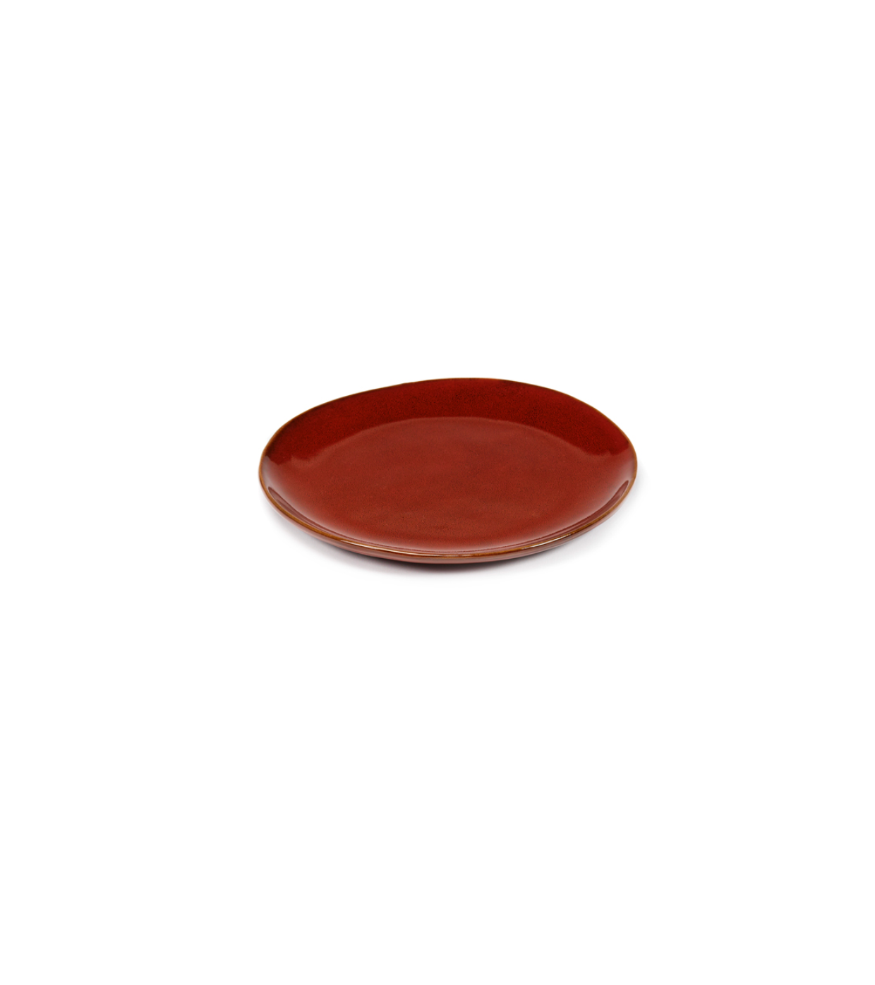 PLATE S VENETIAN RED LA MÈRE