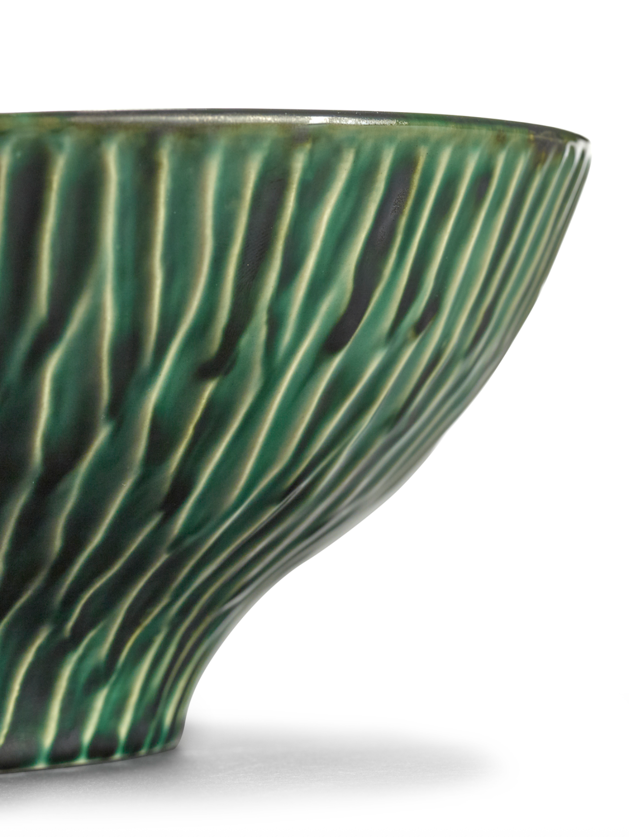SERVING BOWL GREEN VERDE LANZA