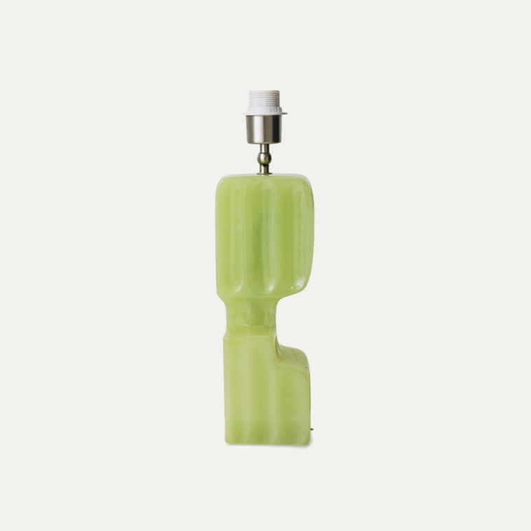 COLUMN TABLE LAMP BASE | SHADE IVORY