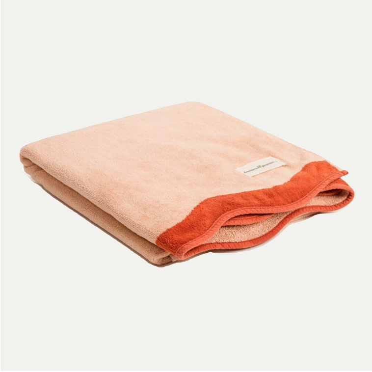 THE BEACH TOWEL - RIVIE PINK