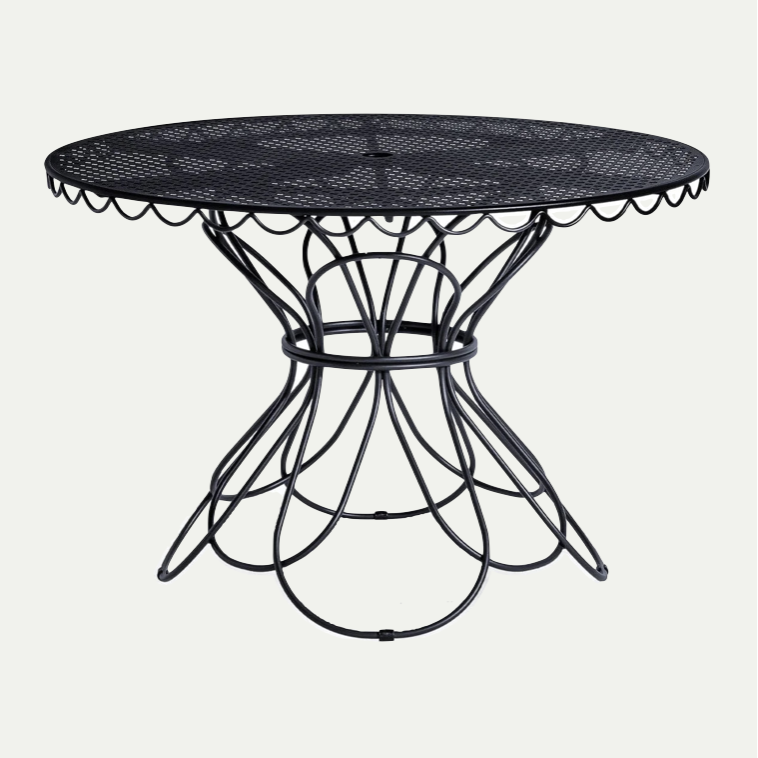 THE AL FRESCO DINING TABLE | VINTAGE BLACK FRAME | On Order