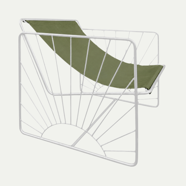 ELDORADO SUN CANVAS ARMCHAIR | FERN - Available 20/08