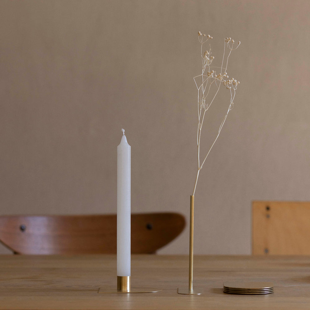 HANDMADE BRASS CANDLE HOLDER