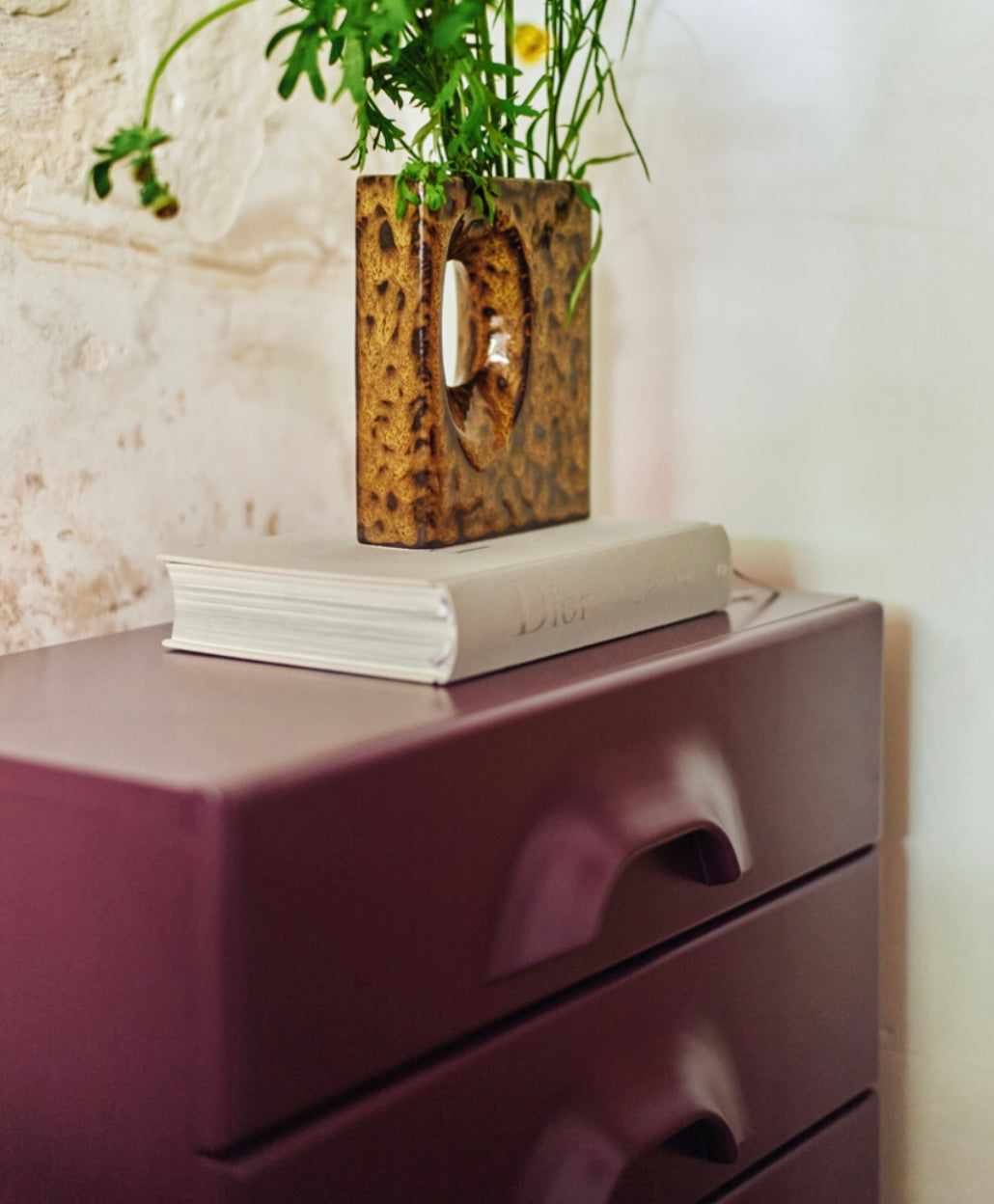 RETRO VASE S OLIVE