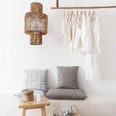 RATTAN LAMP SHADE