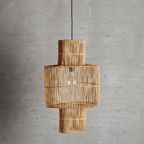 RATTAN LAMP SHADE