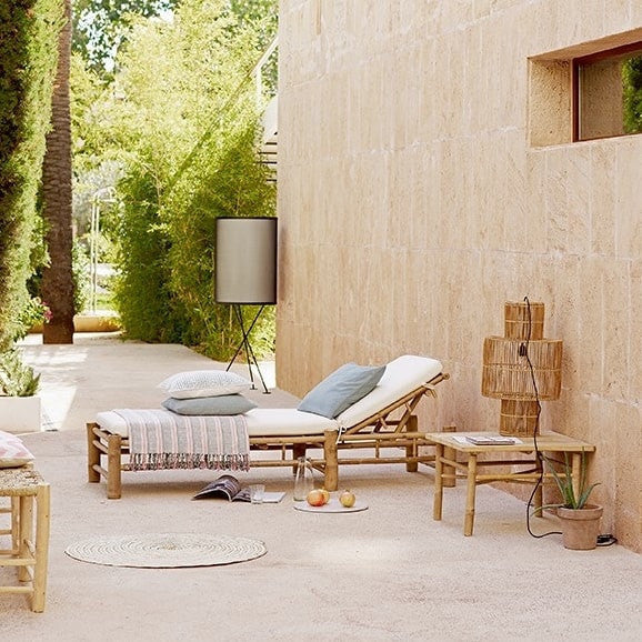 RATTAN LAMP SHADE
