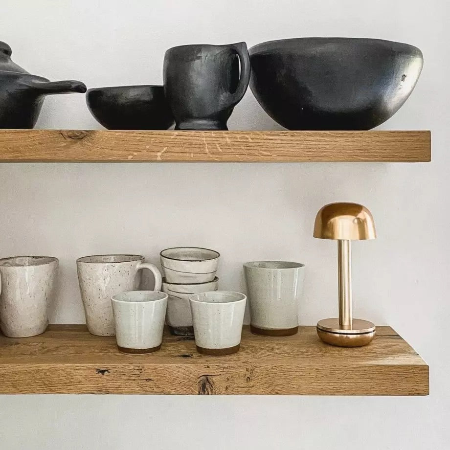 TWO TABLE LIGHT GOLD