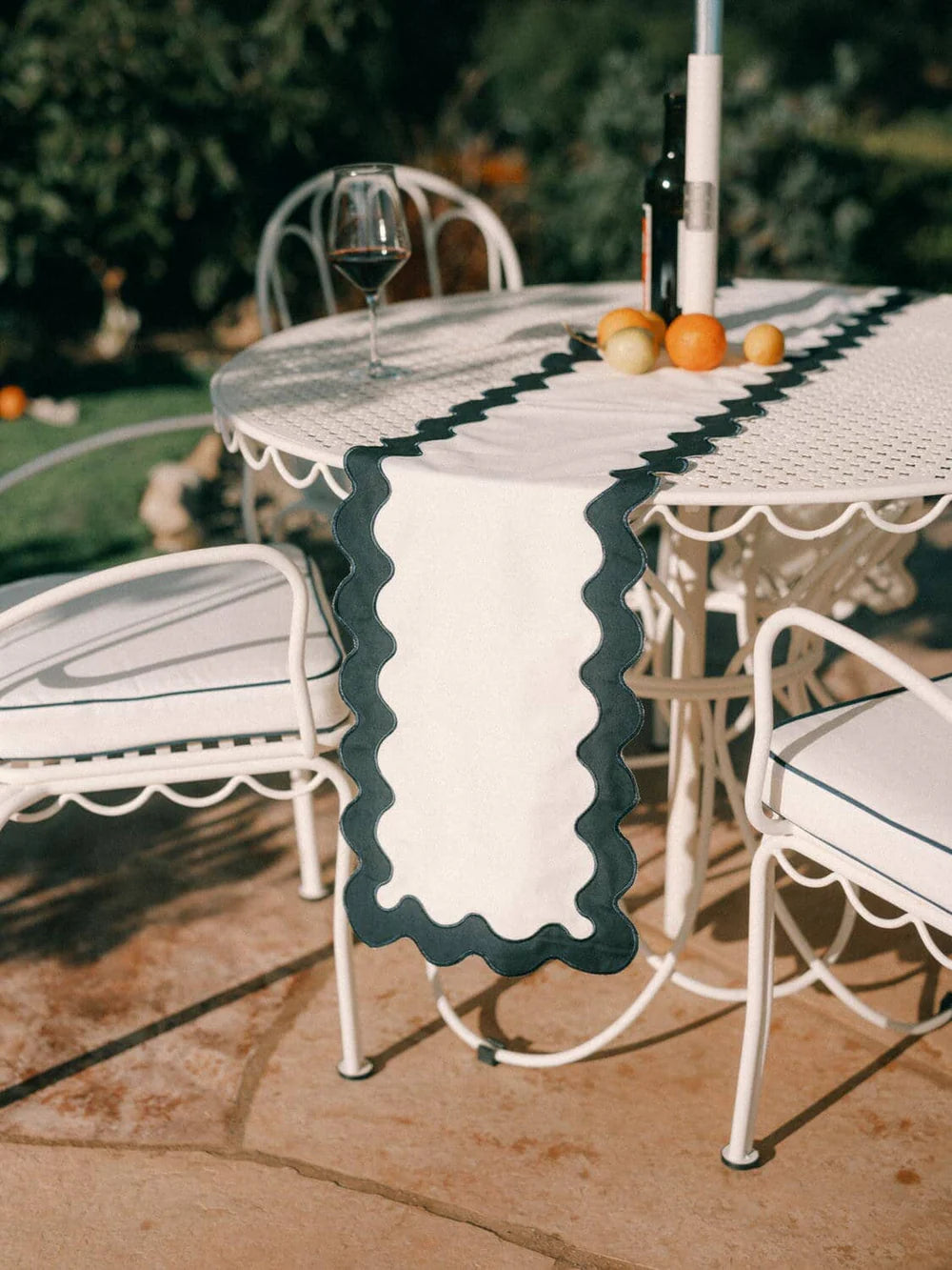 THE TABLE RUNNER - RIVIE WHITE