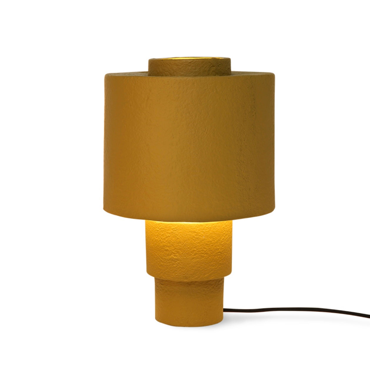 GESSO TABLE LAMP MATT MUSTARD