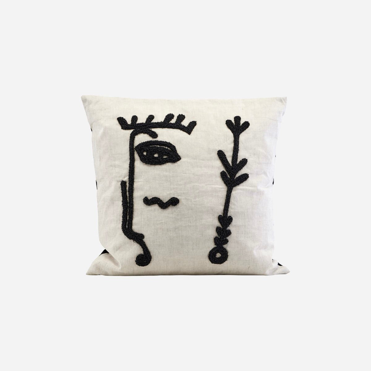 CUSHION COVER, INGO, WHITE