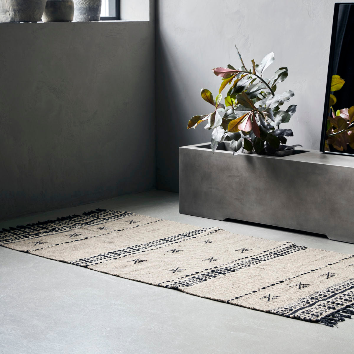 RUG CROS SAND
