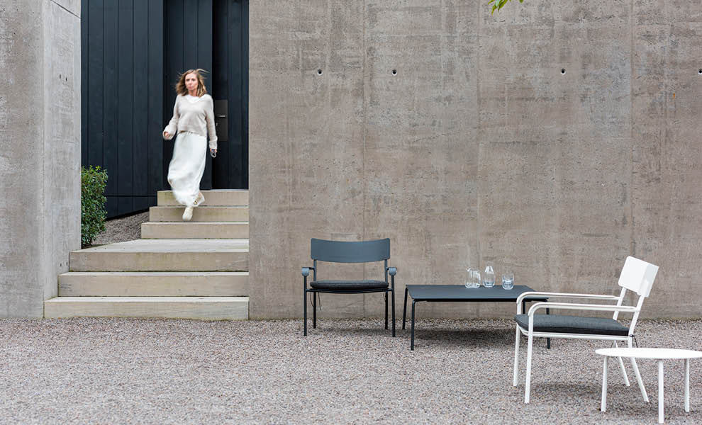 LOUNGE CHAIR ALUMINIUM AUGUST | On Order