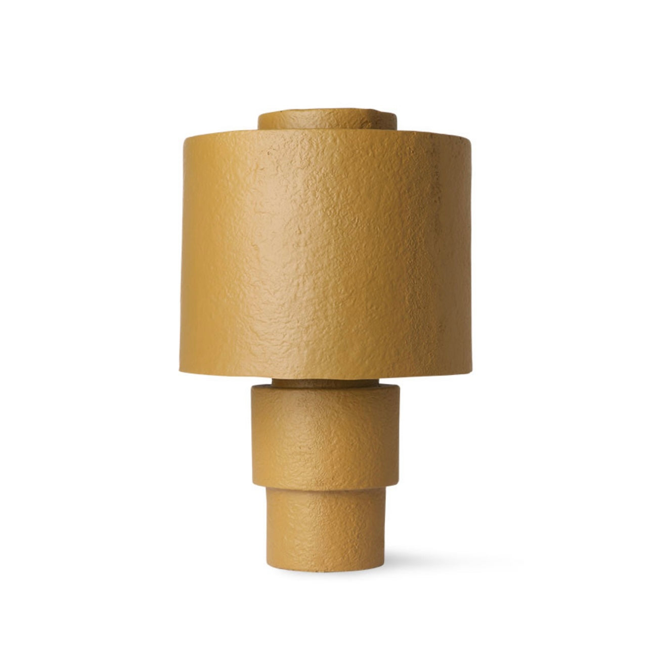 GESSO TABLE LAMP MATT MUSTARD